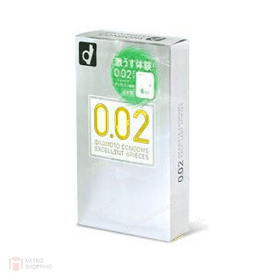 ถุงยางญี่ปุ่น Okamoto 0.02 Excellent  6's 