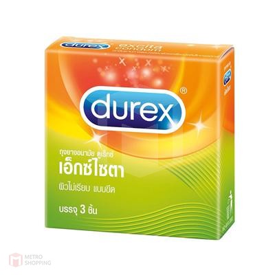 ถุงยางอนามัย Durex Excita (ริ้วคลื่น)