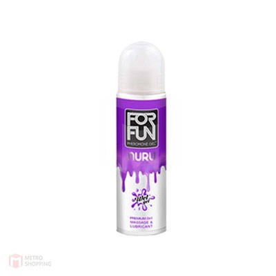 Forfun Premium Personal Lubricant Nuru 85ml (สีม่วง)