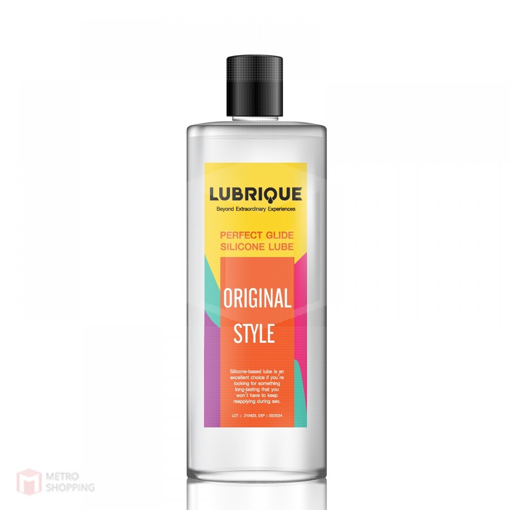 Lubrique Perfect Glide Silicone Lube - Original Style เจลหล่อลื่นลูบริค เพอร์เฟค ไกด์ ซิลิโคน ลูป ออริจินัล สไตล์ 400 ml.