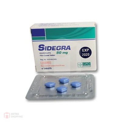 SIDEGRA 50mg ซิเดกร้า ไวอากร้าไทย