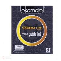 ถุงยางอนามัย Okamoto Suprema Lite (ไซต์ 49 ขนาดเอเขีย) 