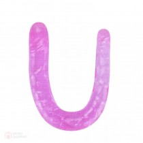 Joy Stick Pink (แท่งเจลลี่นุ่ม 2 ทาง ยาว 5.3 นิ้ว ส่วนหัวใหญ่ 1.18 นิ้ว และ 0.7 นิ้ว) - ชมพู
