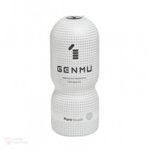 Genmu Cup Solid Type Pure Touch ทำจากซิลิโคนเกรดพรีเมี่ยมที่นุ่มนวลให้สัมผัสที่ยืดหยุ่นนุ่มสบาย