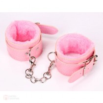 Soft Leather Handcuffs Black