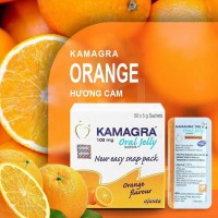 Kamagra 100 mg Oral Jelly Orange Flavour (รสส้ม)