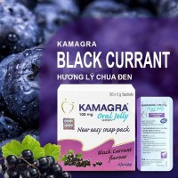 Kamagra 100 mg Oral Jelly Black Currant Flavour (รสแบล็คเคอเรนท์)