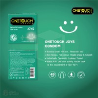 ถุงยางอนามัย OneTouch Joys (ผิวเรียบ ไซต์ 49)