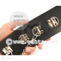 NPG Great Ecstacy Ankle Cuffs With Locks ของเล่นระบบสั่นขนาดมาตรฐาน ปรับระดับความแรงได้ 
