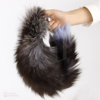 Anal Toys Fox Tail (หางจิ้งจอก ขนนุ่ม หัวสแตนเลส)