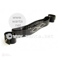 Hybrid Style Handcuffs With Belt Set With Locks And Keys SM-018 ของเล่นระบบสั่นขนาดมาตรฐาน ปรับระดับความแรงได้ 