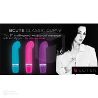 B Swish Bcute Curve Purple (new) ของเล่นระบบสั่นขนาดมาตรฐาน ปรับระดับความแรงได้ 