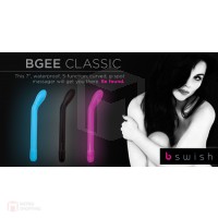 B Swish Bgee Classic Aqua (แท่งสั่น) ของเล่นระบบสั่นขนาดมาตรฐาน ปรับระดับความแรงได้ 