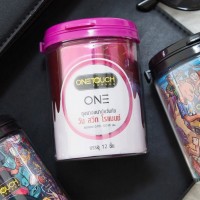 ถุงยางอนามัย One Touch Sweet Romance กระป๋อง 12 ชิ้น (สวีท โรแมนซ์)