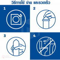 ถุงยางอนามัย Durex Comfort (ใหญ่ 56 mm) 