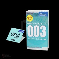 ถุงยางญี่ปุ่น Jex Usui 0.03 Menthol Condom