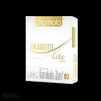 ถุงยางอนามัย Okamoto Lite (บางและยืดหยุ่นสูง)