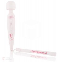 Fairy Massager Pocket Mini ของเล่นระบบสั่นขนาดมาตรฐาน ปรับระดับความแรงได้ 