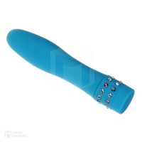 Diamond Princess Vibrator (Blue)  ถูกและดี ความเพลิดเพลินสูงสุดสำหรับคุณผู้ชาย ของเล่น