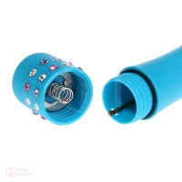 Diamond Princess Vibrator (Blue)  ถูกและดี ความเพลิดเพลินสูงสุดสำหรับคุณผู้ชาย ของเล่น