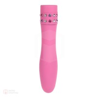 Diamond Princess Vibrator (Pink)  ถูกและดี ความเพลิดเพลินสูงสุดสำหรับคุณผู้ชาย ของเล่น