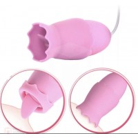 Dual Egg Vibrator 10 Function USB Pink (อุปกรณ์สั่น)