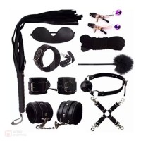 BDSM Sets (เครื่องพันธนาการ 10 ชิ้น)