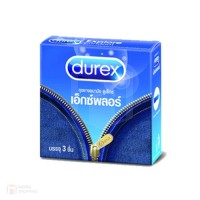 ถุงยางอนามัย Durex Pleasuremak (ผิวไม่เรียบ) 