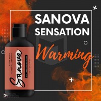 Sanova Sensation Warming เจลหล่อลื่นซาโนว่า สูตรน้ำ ให้ความรู้สึกอุ่น